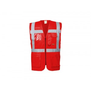 COLETE VISIBILIDADE MULTIB VERMELHO S476